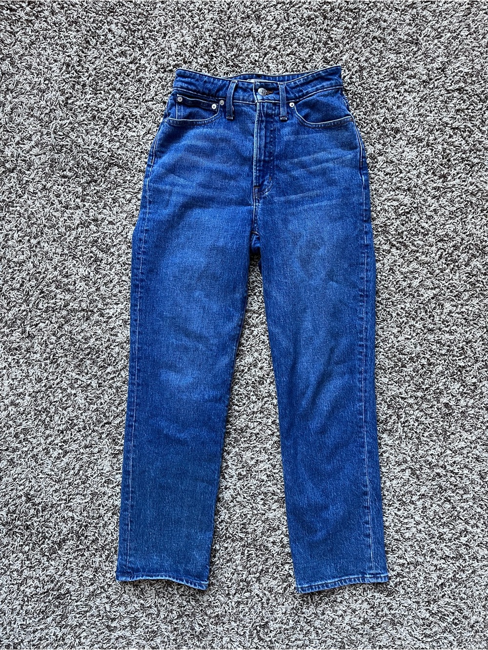Madewell Curvy Perfect Vintage Straight Jean 27W